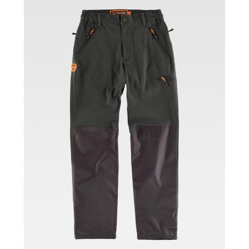 Pantalón sport recto con refuerzos en tejido combinado S8335 | S - Verde caza / Marrón - Workteam
Pantalón sport recto con refuerzos en tejido combinado S8335 | S - Verde caza / Marrón - Workteam