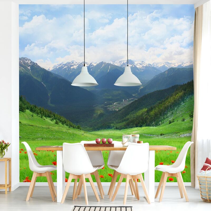 Papel pintado adhesivo - Alpine Meadow - Mural cuadrado Dimensión LxA: 336cm x 336cm
Papel pintado adhesivo - Alpine Meadow - Mural cuadrado Dimensión LxA: 336cm x 336cm