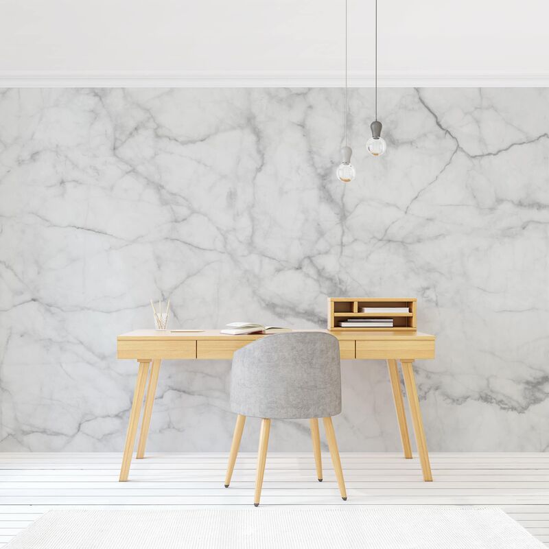 Papel pintado adhesivo - Bianco Carrara - Mural apaisado Dimensión LxA: 190cm x 288cm
Papel pintado adhesivo - Bianco Carrara - Mural apaisado Dimensión LxA: 190cm x 288cm