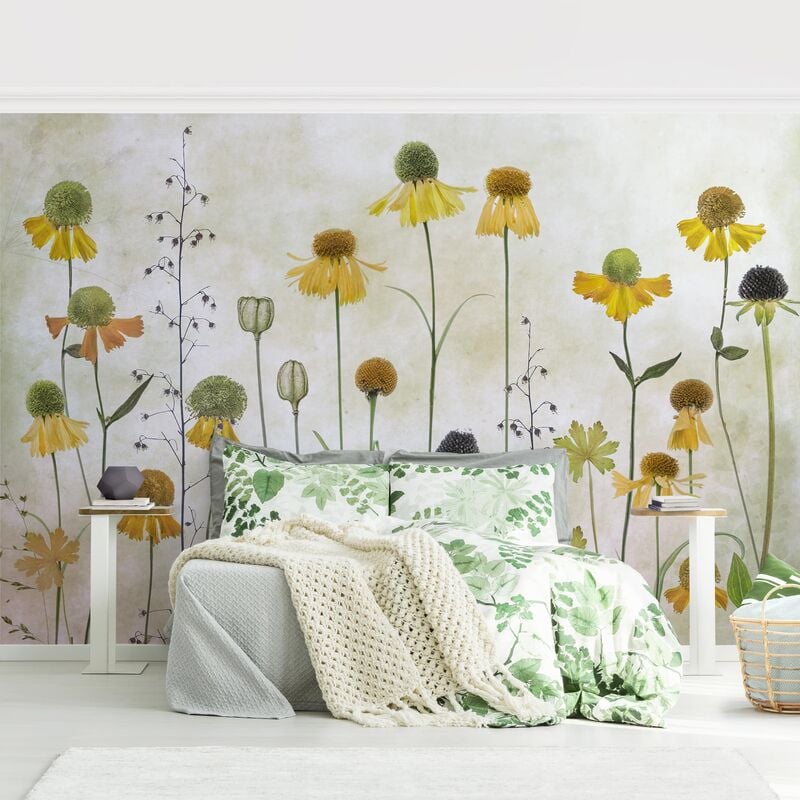 Papel pintado adhesivo - Delicate Helenium Flowers - Mural apaisado Dimensión LxA: 320cm x 480cm
Papel pintado adhesivo - Delicate Helenium Flowers - Mural apaisado Dimensión LxA: 320cm x 480cm