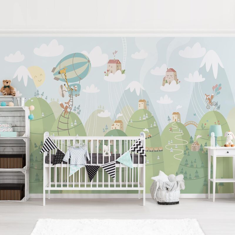 Papel pintado adhesivo - Forest With Houses And Animals - Mural apaisado Dimensión LxA: 320cm x 480cm
Papel pintado adhesivo - Forest With Houses And Animals - Mural apaisado Dimensión LxA: 320cm x 480cm