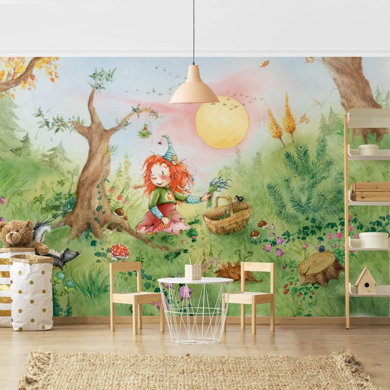 Papel pintado adhesivo - Frida Gathers Herbs - Mural apaisado Dimensión LxA: 290cm x 432cm
Papel pintado adhesivo - Frida Gathers Herbs - Mural apaisado Dimensión LxA: 290cm x 432cm