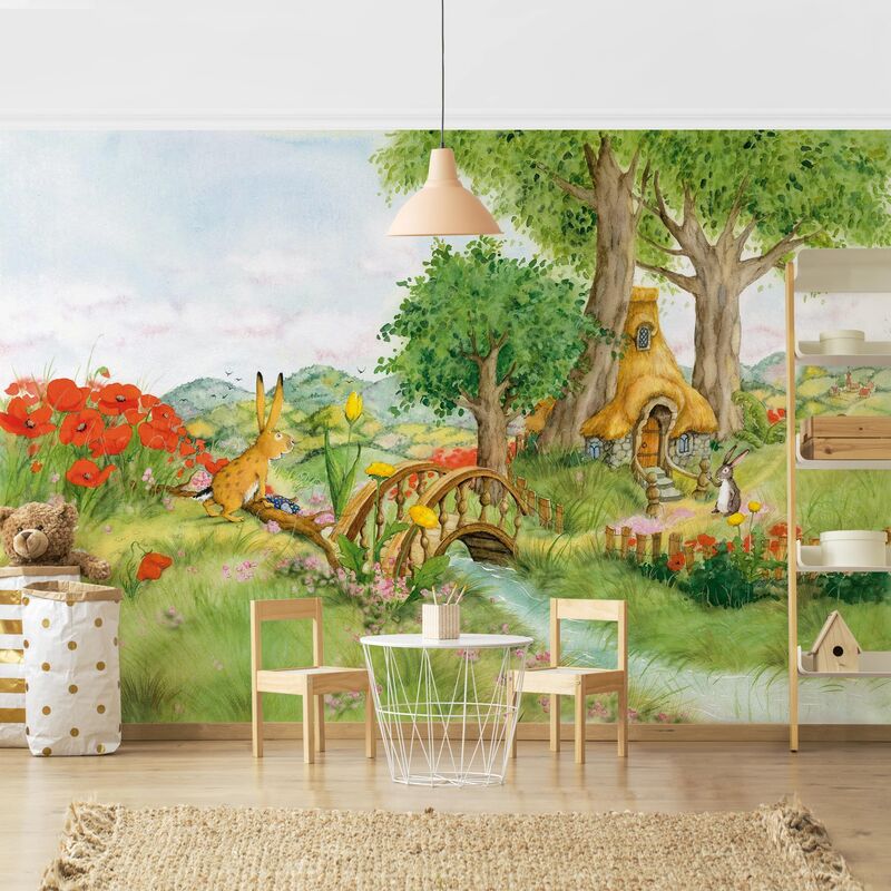 Papel pintado adhesivo - Josi Hase - On The Meadow - Mural apaisado Dimensión LxA: 190cm x 288cm
Papel pintado adhesivo - Josi Hase - On The Meadow - Mural apaisado Dimensión LxA: 190cm x 288cm