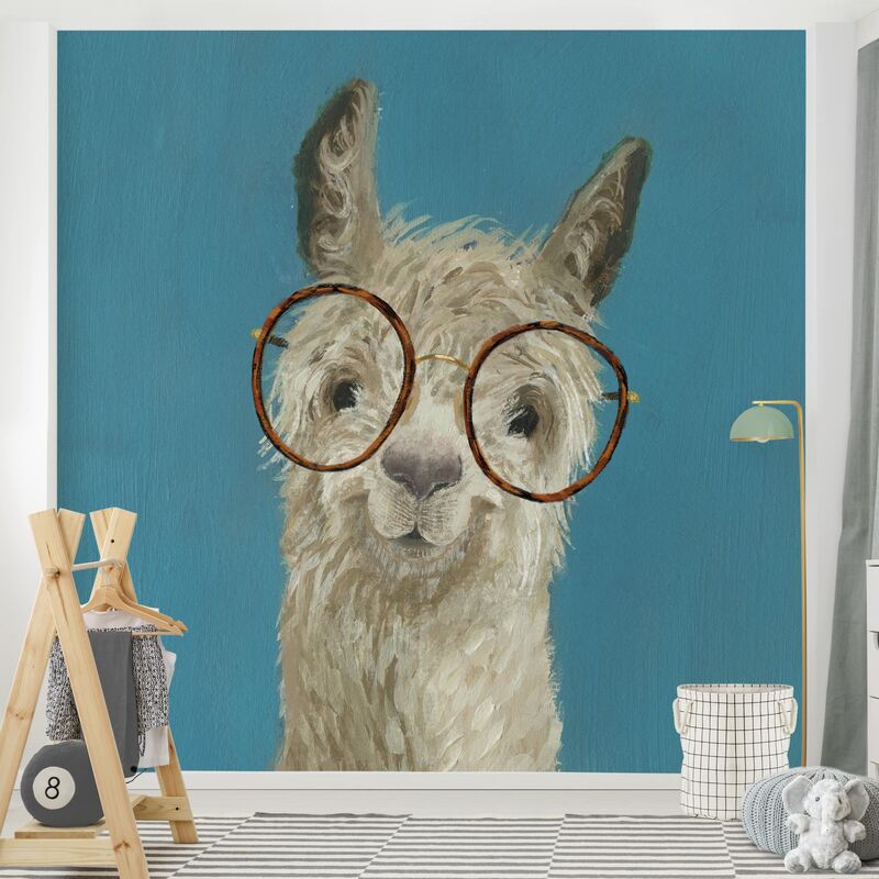 Papel pintado adhesivo - Lama With Glasses I - Mural cuadrado Dimensión LxA: 288cm x 288cm
Papel pintado adhesivo - Lama With Glasses I - Mural cuadrado Dimensión LxA: 288cm x 288cm
