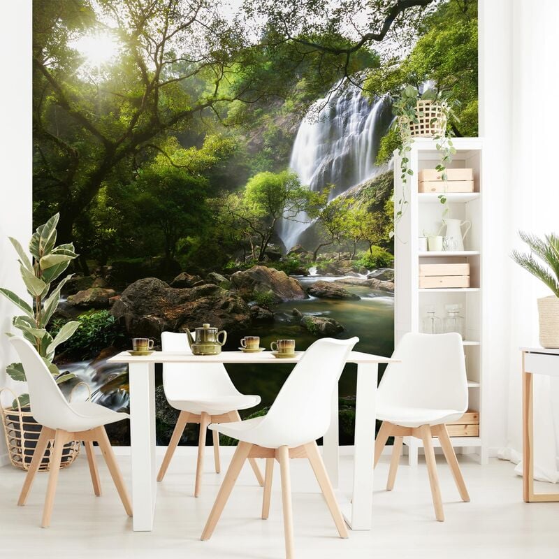Papel pintado adhesivo - Mountain Stream - Mural cuadrado Dimensión LxA: 192cm x 192cm
Papel pintado adhesivo - Mountain Stream - Mural cuadrado Dimensión LxA: 192cm x 192cm