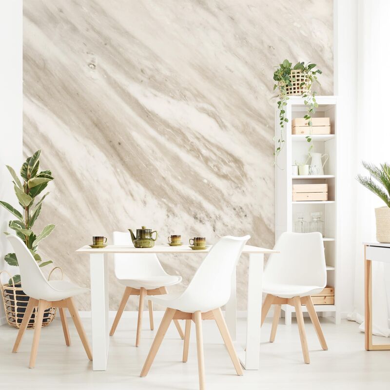 Papel pintado adhesivo - Palissandro Marble Beige - Mural cuadrado Dimensión LxA: 240cm x 240cm
Papel pintado adhesivo - Palissandro Marble Beige - Mural cuadrado Dimensión LxA: 240cm x 240cm