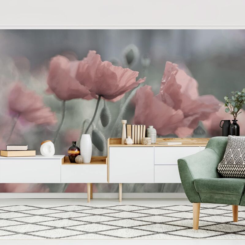 Papel pintado adhesivo - Picturesque Poppies - Mural apaisado Dimensión LxA: 290cm x 432cm
Papel pintado adhesivo - Picturesque Poppies - Mural apaisado Dimensión LxA: 290cm x 432cm