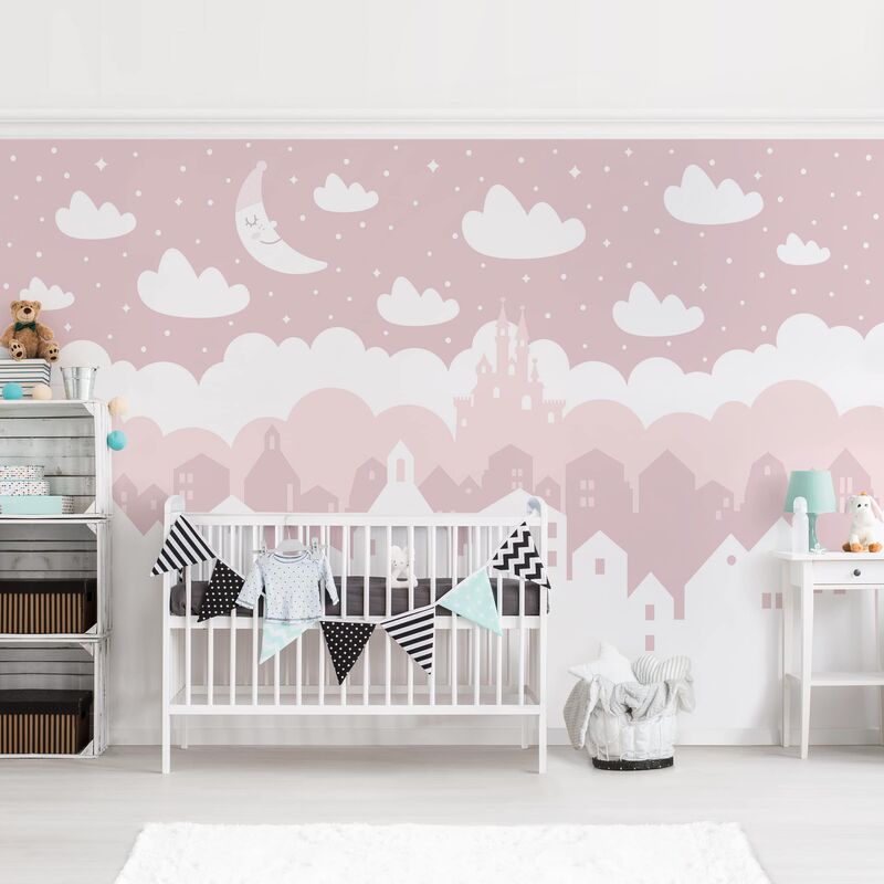 Papel pintado adhesivo - Starry Sky With Houses And Moon In Pink - Mural apaisado Dimensión LxA: 320cm x 480cm
Papel pintado adhesivo - Starry Sky With Houses And Moon In Pink - Mural apaisado Dimensión LxA: 320cm x 480cm