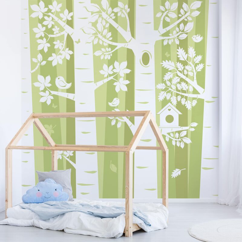Papel pintado adhesivo - Trees In The Forest Green - Mural cuadrado Dimensión LxA: 192cm x 192cm
Papel pintado adhesivo - Trees In The Forest Green - Mural cuadrado Dimensión LxA: 192cm x 192cm