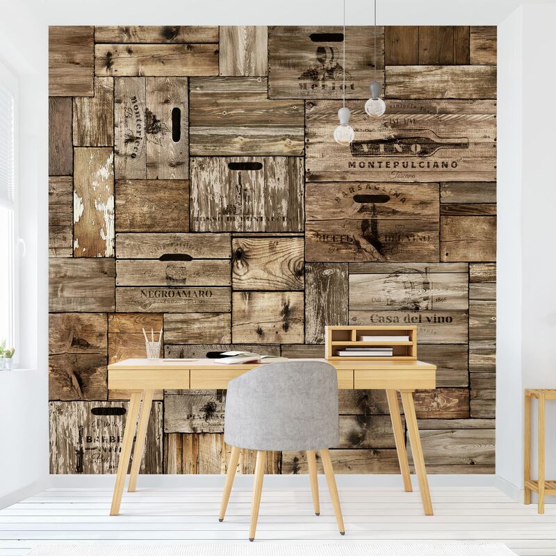 Papel pintado adhesivo - Vintage Wooden Boxes - Mural cuadrado Dimensión LxA: 288cm x 288cm
Papel pintado adhesivo - Vintage Wooden Boxes - Mural cuadrado Dimensión LxA: 288cm x 288cm
