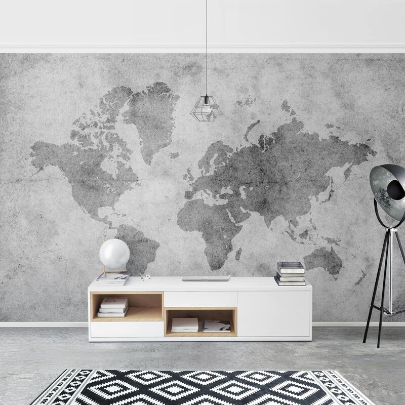 Papel pintado adhesivo - Vintage World Map II - Mural apaisado Dimensión LxA: 320cm x 480cm
Papel pintado adhesivo - Vintage World Map II - Mural apaisado Dimensión LxA: 320cm x 480cm