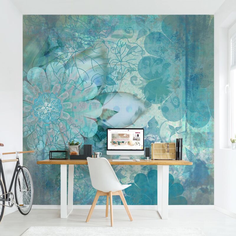 Papel pintado adhesivo - Winter Flowers - Mural cuadrado Dimensión LxA: 192cm x 192cm
Papel pintado adhesivo - Winter Flowers - Mural cuadrado Dimensión LxA: 192cm x 192cm