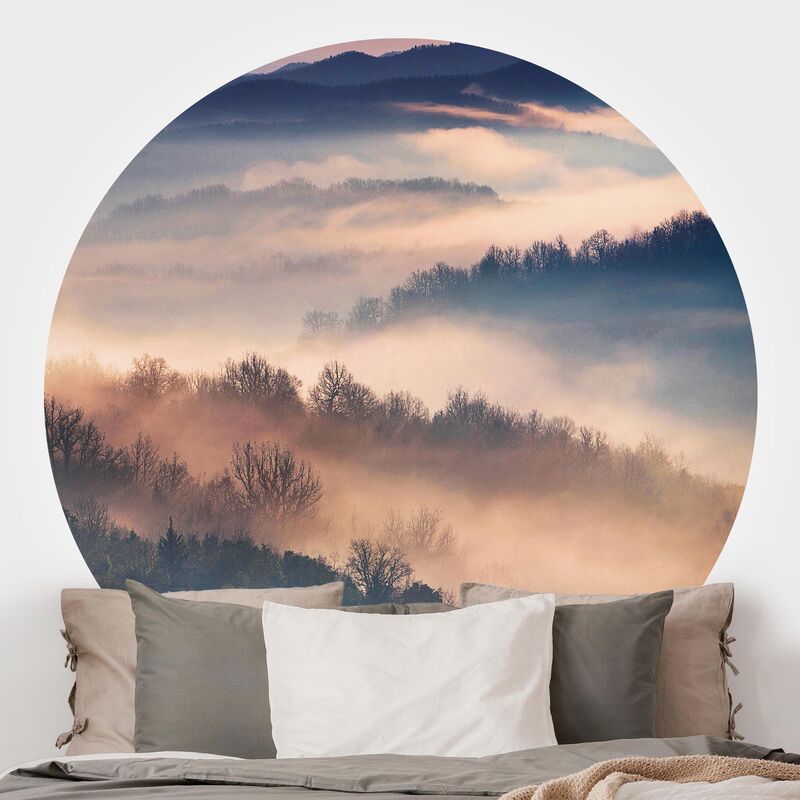 Bilderwelten - Papel pintado redondo autoadhesivo - Fog At Sunset Dimensión LxA: 244cm x 244cm Material: Vellón autoadhesivo
Bilderwelten - Papel pintado redondo autoadhesivo - Fog At Sunset Dimensión LxA: 244cm x 244cm Material: Vellón autoadhesivo