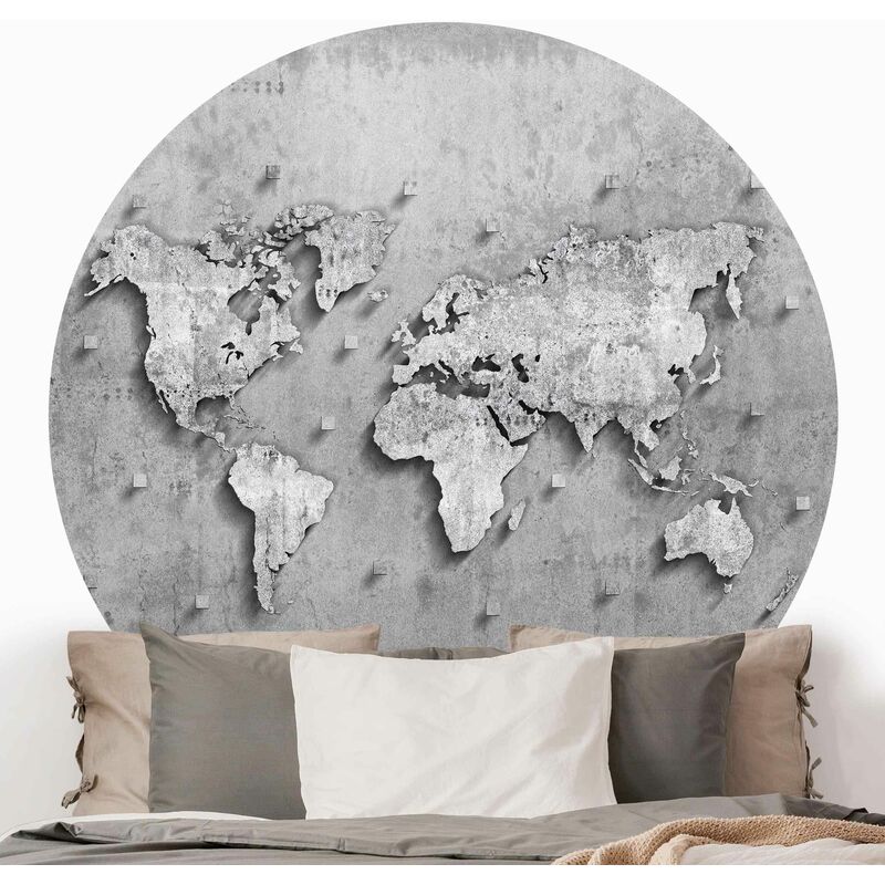 Papel pintado redondo autoadhesivo - Concrete Tile Wallpaper Dimensión LxA: 122cm x 122cm
Papel pintado redondo autoadhesivo - Concrete Tile Wallpaper Dimensión LxA: 122cm x 122cm