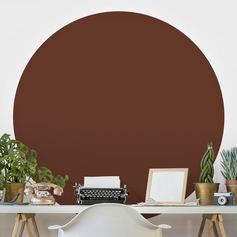 Papel pintado redondo autoadhesivo - Colour Chocolate Dimensión LxA: 175cm x 175cm
Papel pintado redondo autoadhesivo - Colour Chocolate Dimensión LxA: 175cm x 175cm