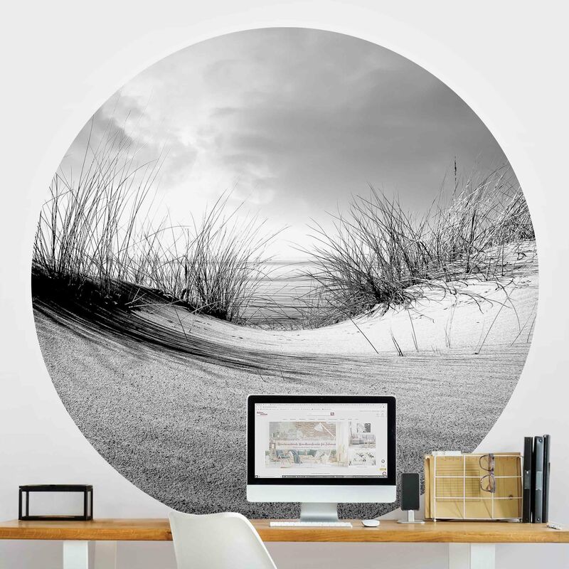 Papel pintado redondo autoadhesivo - Sand Dune Black And White Dimensión LxA: 175cm x 175cm
Papel pintado redondo autoadhesivo - Sand Dune Black And White Dimensión LxA: 175cm x 175cm