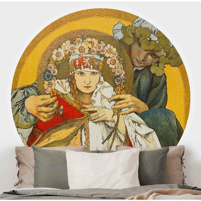 Papel pintado redondo autoadhesivo - Alfons Mucha - Poster Czechoslovak Republic Dimensión LxA: 244cm x 244cm
Papel pintado redondo autoadhesivo - Alfons Mucha - Poster Czechoslovak Republic Dimensión LxA: 244cm x 244cm