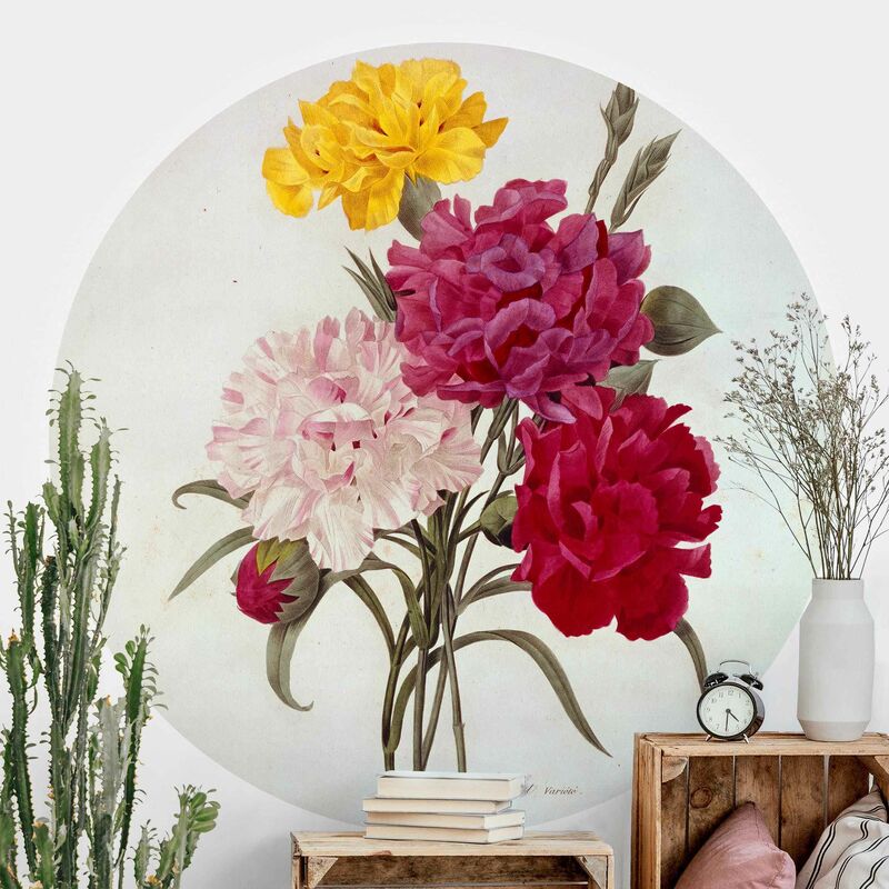 Papel pintado redondo autoadhesivo - Pierre Joseph Redoute - Cloves Dimensión LxA: 175cm x 175cm 
Papel pintado redondo autoadhesivo - Pierre Joseph Redoute - Cloves Dimensión LxA: 175cm x 175cm