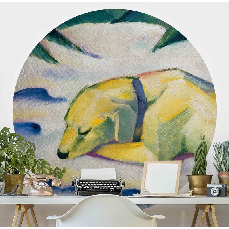 Papel pintado redondo autoadhesivo - Franz Marc - Lying Dog Dimensión LxA: 100cm x 100cm
Papel pintado redondo autoadhesivo - Franz Marc - Lying Dog Dimensión LxA: 100cm x 100cm