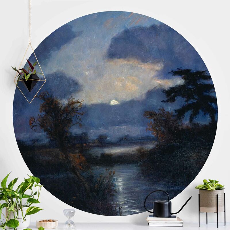 Papel pintado redondo autoadhesivo - Otto Modersohn - Moon Night In The Devil Bog Dimensión LxA: 175cm x 175cm
Papel pintado redondo autoadhesivo - Otto Modersohn - Moon Night In The Devil Bog Dimensión LxA: 175cm x 175cm