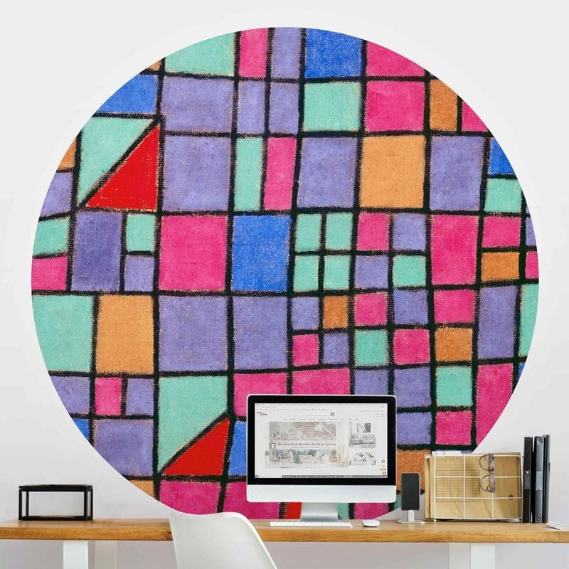 Papel pintado redondo autoadhesivo - Paul Klee - Glass Facade Dimensión LxA: 244cm x 244cm
Papel pintado redondo autoadhesivo - Paul Klee - Glass Facade Dimensión LxA: 244cm x 244cm