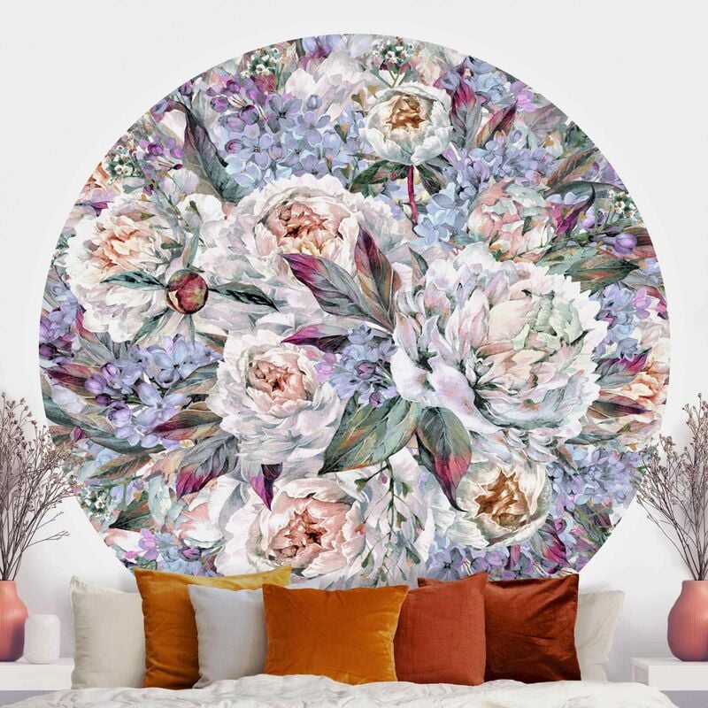 Papel pintado redondo autoadhesivo - Watercolor Lilac Peony Bouquet Dimensión LxA: 244cm x 244cm
Papel pintado redondo autoadhesivo - Watercolor Lilac Peony Bouquet Dimensión LxA: 244cm x 244cm