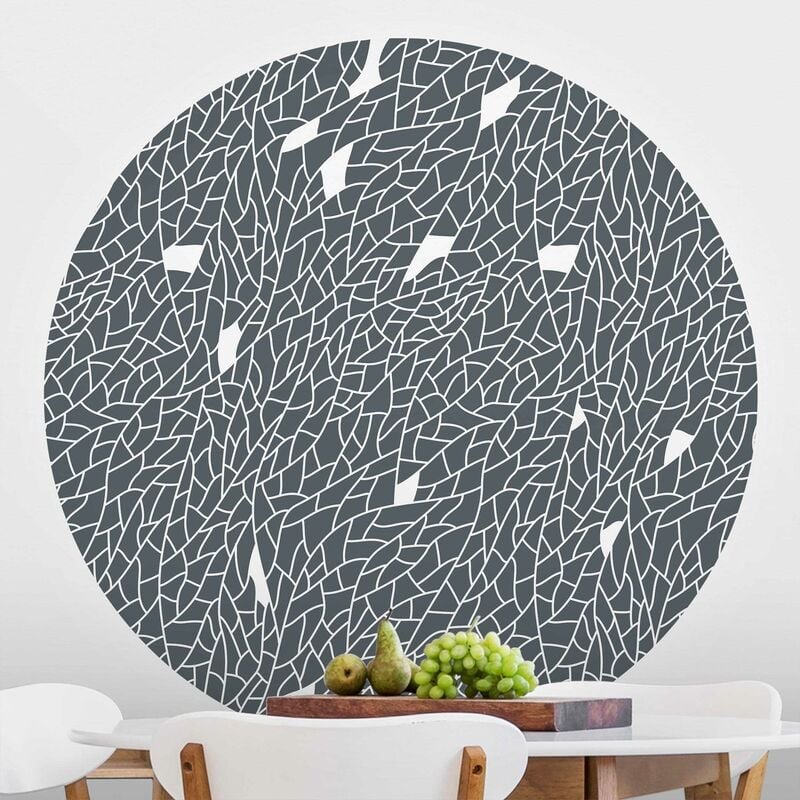 Papel pintado redondo autoadhesivo - Mosaic Lines Pattern Gray Blue Dimensión LxA: 122cm x 122cm
Papel pintado redondo autoadhesivo - Mosaic Lines Pattern Gray Blue Dimensión LxA: 122cm x 122cm