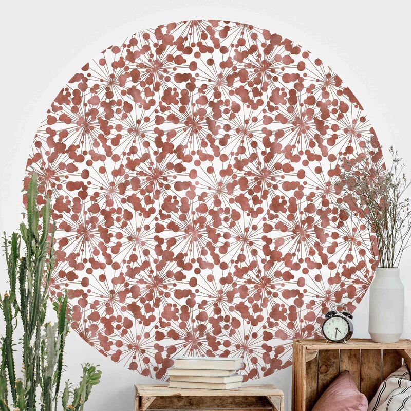 Papel pintado redondo autoadhesivo - Natural Pattern Dandelion With Points Copper Dimensión LxA: 50cm x 50cm
Papel pintado redondo autoadhesivo - Natural Pattern Dandelion With Points Copper Dimensión LxA: 50cm x 50cm