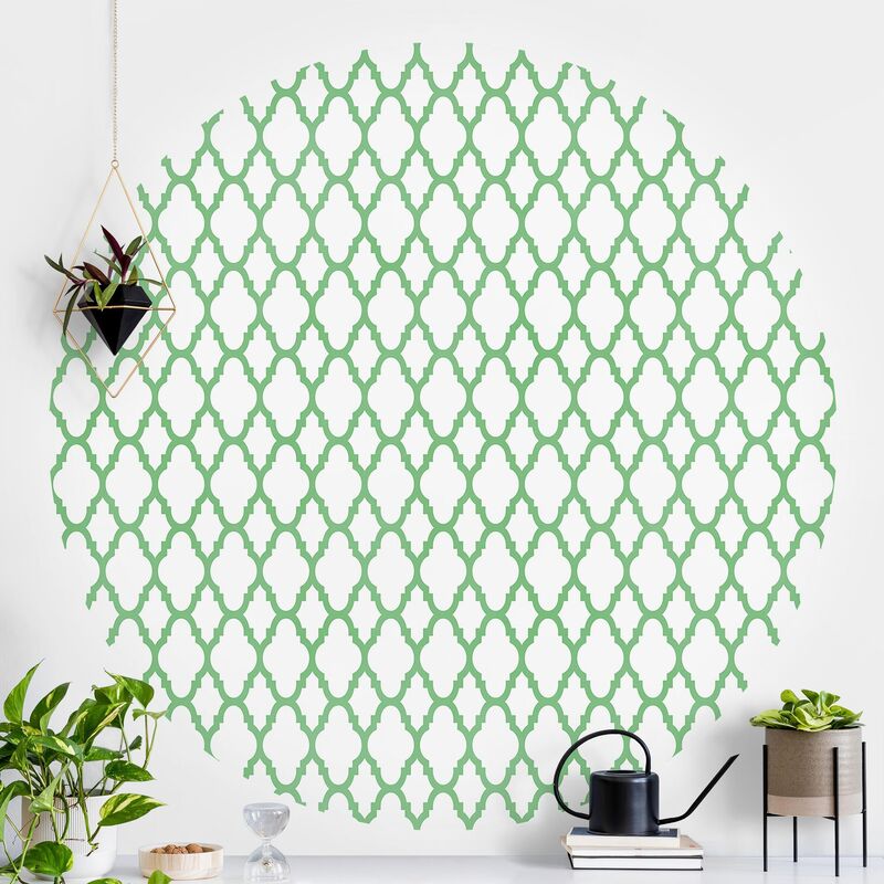 Papel pintado redondo autoadhesivo - Moroccan Honeycomb Line Pattern Dimensión LxA: 244cm x 244cm
Papel pintado redondo autoadhesivo - Moroccan Honeycomb Line Pattern Dimensión LxA: 244cm x 244cm