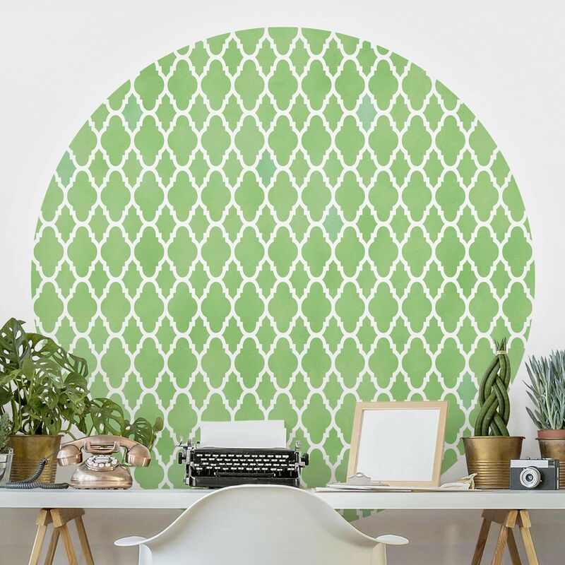 Papel pintado redondo autoadhesivo - Moroccan Honeycomb Pattern Dimensión LxA: 50cm x 50cm
Papel pintado redondo autoadhesivo - Moroccan Honeycomb Pattern Dimensión LxA: 50cm x 50cm