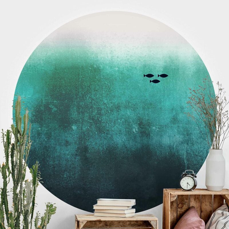 Papel pintado redondo autoadhesivo - Fish In The Deep Sea Dimensión LxA: 175cm x 175cm
Papel pintado redondo autoadhesivo - Fish In The Deep Sea Dimensión LxA: 175cm x 175cm