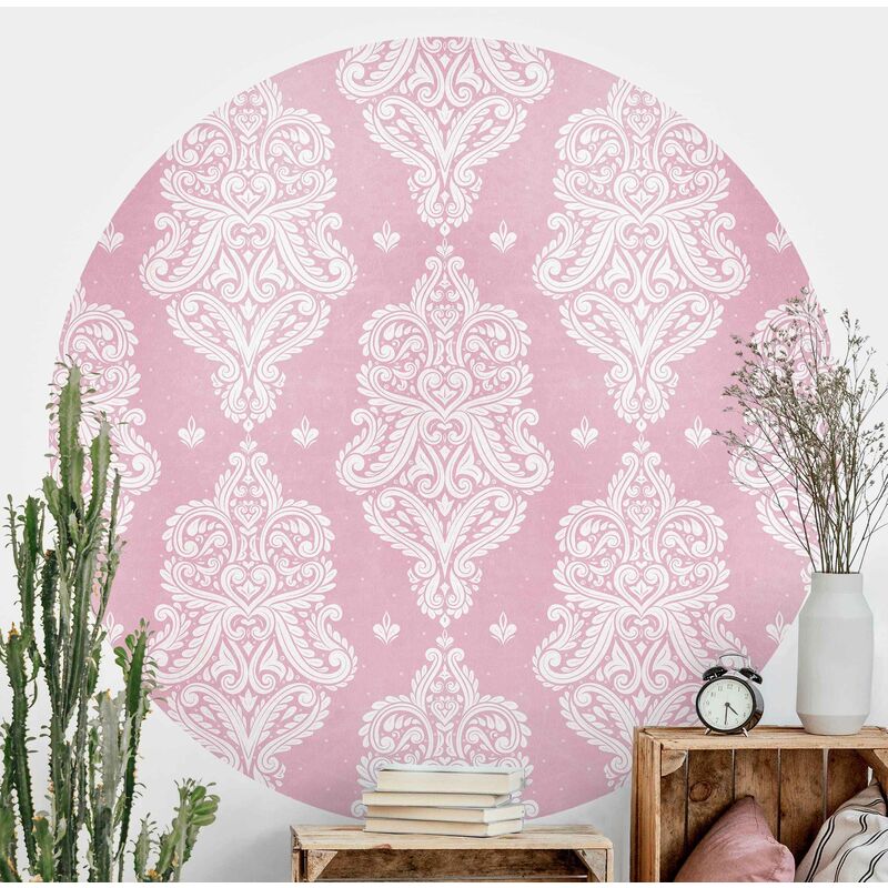 Papel pintado redondo autoadhesivo - Strawberry Pink Baroque Pattern Dimensión LxA: 225cm x 225cm
Papel pintado redondo autoadhesivo - Strawberry Pink Baroque Pattern Dimensión LxA: 225cm x 225cm