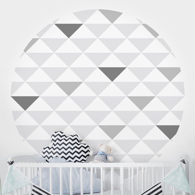 Papel pintado redondo autoadhesivo - No.YK66 Triangles Gray White Gray Dimensión LxA: 244cm x 244cm
Papel pintado redondo autoadhesivo - No.YK66 Triangles Gray White Gray Dimensión LxA: 244cm x 244cm