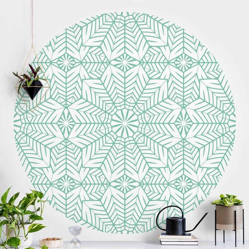Papel pintado redondo autoadhesivo - Moroccan XXL Tile Pattern In Turquoise Dimensión LxA: 75cm x 75cm
Papel pintado redondo autoadhesivo - Moroccan XXL Tile Pattern In Turquoise Dimensión LxA: 75cm x 75cm
