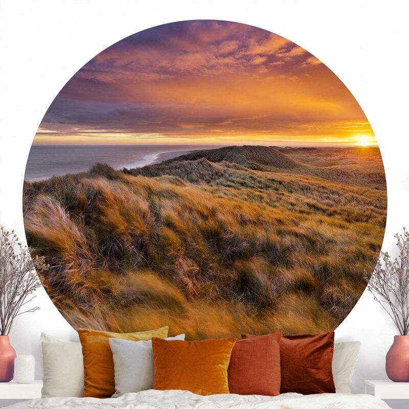 Papel pintado redondo autoadhesivo - Sunrise On The Beach On Sylt Dimensión LxA: 50cm x 50cm
Papel pintado redondo autoadhesivo - Sunrise On The Beach On Sylt Dimensión LxA: 50cm x 50cm
