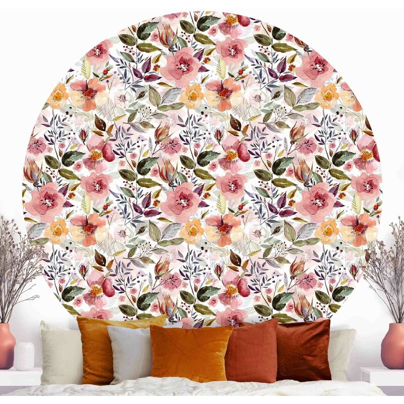 Papel pintado redondo autoadhesivo - Colorful Flower Mix With Watercolor Dimensión LxA: 244cm x 244cm
Papel pintado redondo autoadhesivo - Colorful Flower Mix With Watercolor Dimensión LxA: 244cm x 244cm