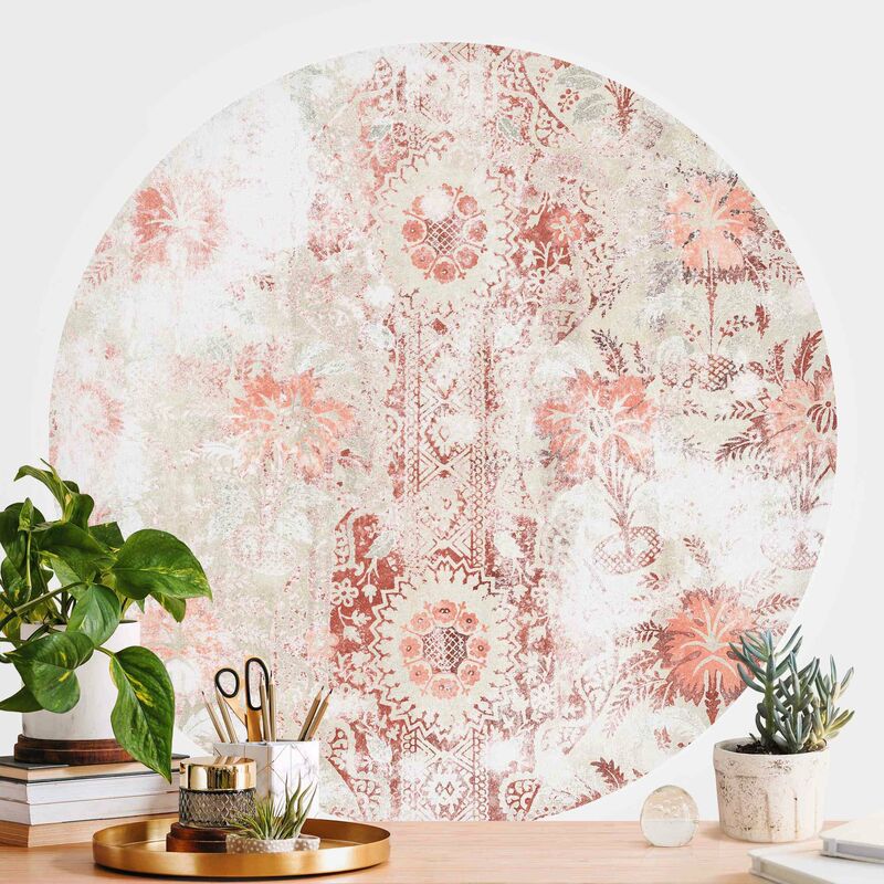 Papel pintado redondo autoadhesivo - Antique Shabby Baroque Wallpaper II Dimensión LxA: 100cm x 100cm
Papel pintado redondo autoadhesivo - Antique Shabby Baroque Wallpaper II Dimensión LxA: 100cm x 100cm