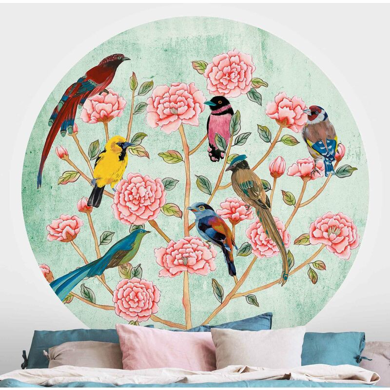 Papel pintado redondo autoadhesivo - Chinoiserie Collage In Mint Dimensión LxA: 122cm x 122cm
Papel pintado redondo autoadhesivo - Chinoiserie Collage In Mint Dimensión LxA: 122cm x 122cm
