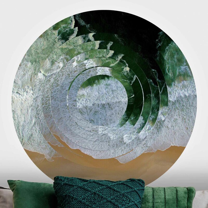 Papel pintado redondo autoadhesivo - Geometry Meets Beach Dimensión LxA: 50cm x 50cm
Papel pintado redondo autoadhesivo - Geometry Meets Beach Dimensión LxA: 50cm x 50cm