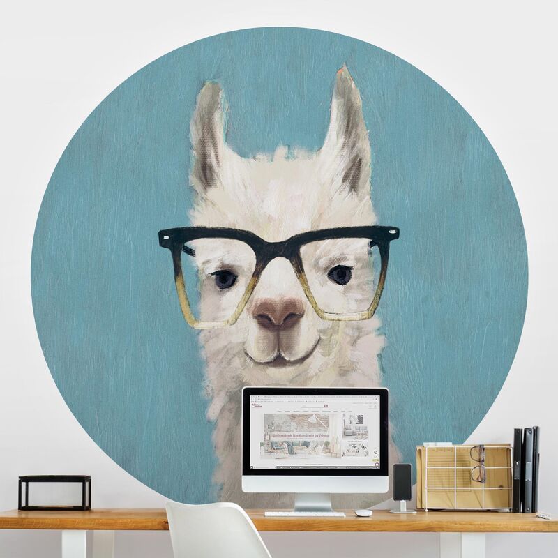 Papel pintado redondo autoadhesivo - Lama With Glasses IV Dimensión LxA: 225cm x 225cm
Papel pintado redondo autoadhesivo - Lama With Glasses IV Dimensión LxA: 225cm x 225cm