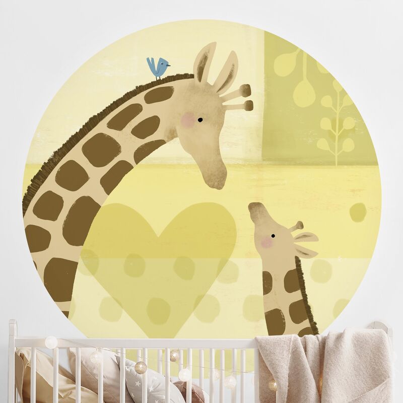 Papel pintado redondo autoadhesivo - Mum And I - Giraffes Dimensión LxA: 100cm x 100cm
Papel pintado redondo autoadhesivo - Mum And I - Giraffes Dimensión LxA: 100cm x 100cm