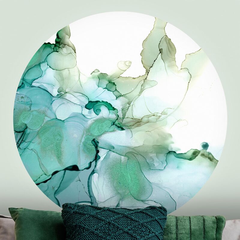 Papel pintado redondo autoadhesivo - Emerald-Colored Storm II Dimensión LxA: 75cm x 75cm
Papel pintado redondo autoadhesivo - Emerald-Colored Storm II Dimensión LxA: 75cm x 75cm