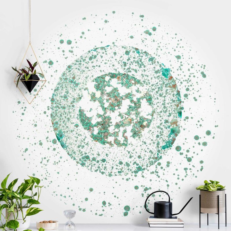 Papel pintado redondo autoadhesivo - Turquoise Microcosm Dimensión LxA: 175cm x 175cm
Papel pintado redondo autoadhesivo - Turquoise Microcosm Dimensión LxA: 175cm x 175cm