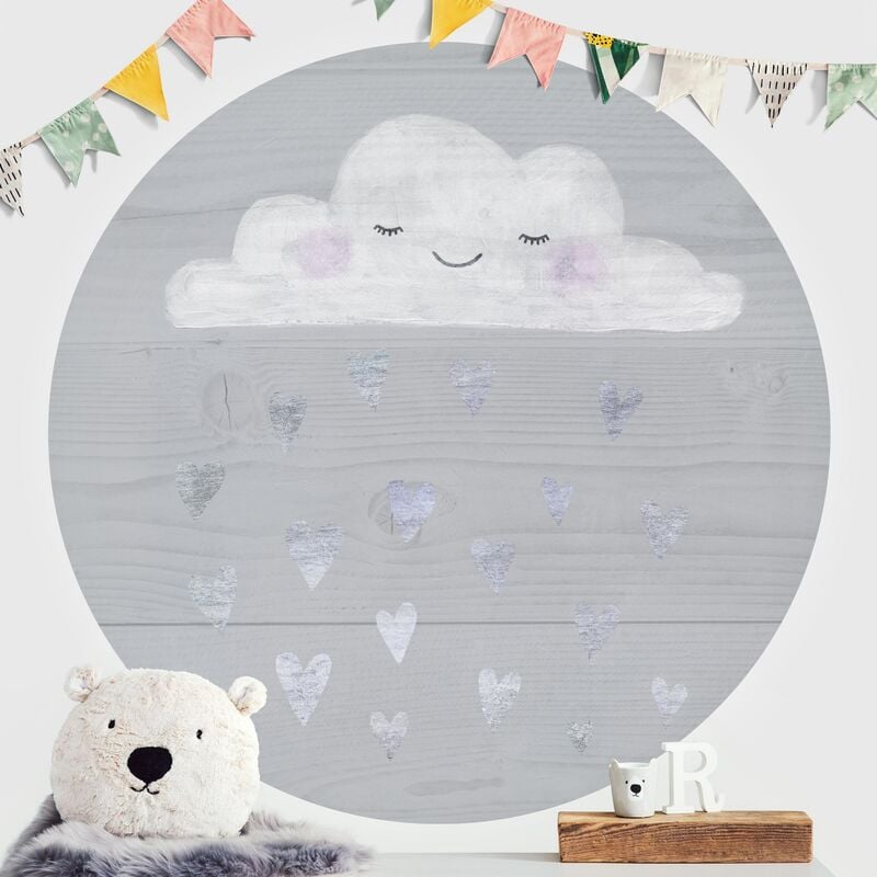 Papel pintado redondo autoadhesivo - Cloud With Silver Hearts Dimensión LxA: 150cm x 150cm
Papel pintado redondo autoadhesivo - Cloud With Silver Hearts Dimensión LxA: 150cm x 150cm
