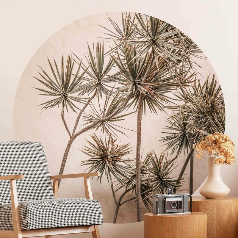 Papel pintado redondo autoadhesivo - Sun-Kissed Palm Trees Dimensión LxA: 100cm x 100cm
Papel pintado redondo autoadhesivo - Sun-Kissed Palm Trees Dimensión LxA: 100cm x 100cm