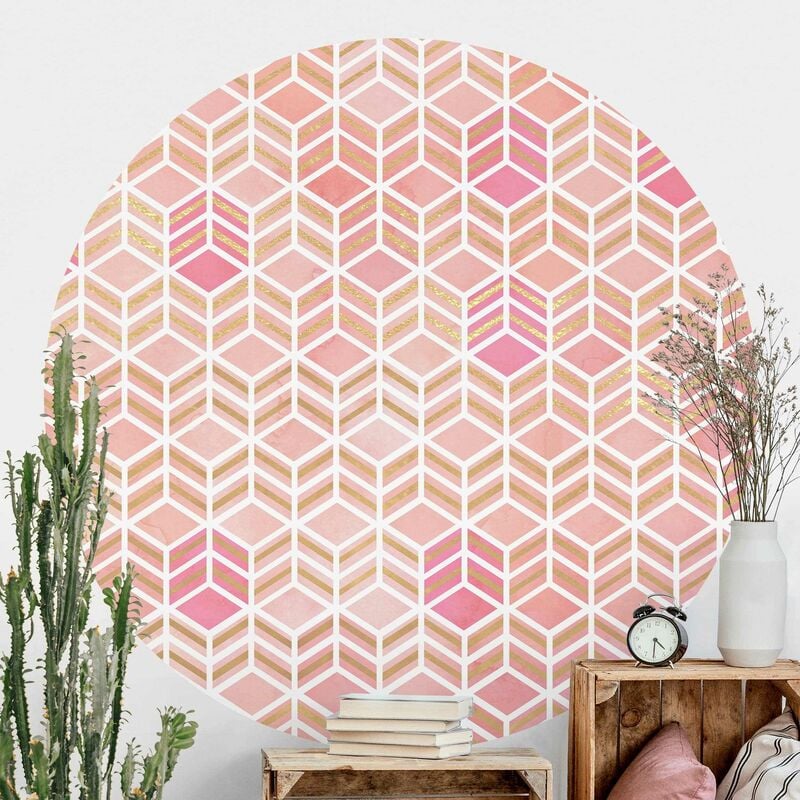 Papel pintado redondo autoadhesivo - Take the Cake Gold und Rose Dimensión LxA: 150cm x 150cm
Papel pintado redondo autoadhesivo - Take the Cake Gold und Rose Dimensión LxA: 150cm x 150cm