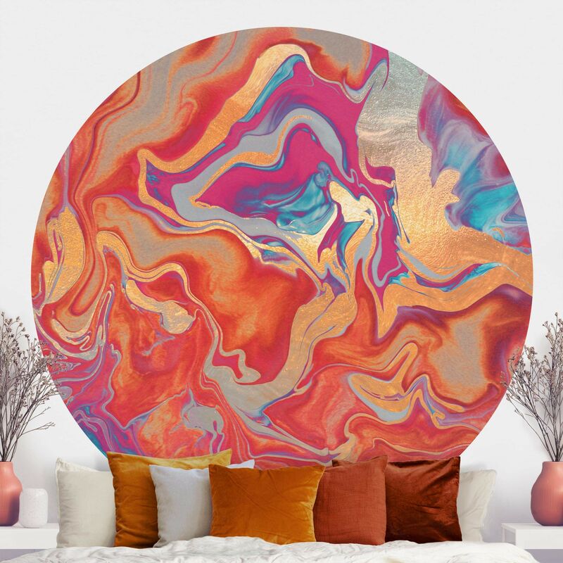 Papel pintado redondo autoadhesivo - Play Of Colours Golden Fire Dimensión LxA: 100cm x 100cm
Papel pintado redondo autoadhesivo - Play Of Colours Golden Fire Dimensión LxA: 100cm x 100cm