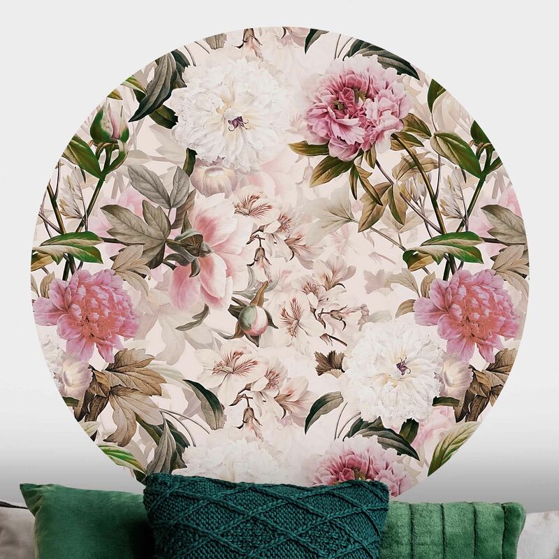 Papel pintado redondo autoadhesivo - Illustrated Peonies In Light Pink Dimensión LxA: 175cm x 175cm
Papel pintado redondo autoadhesivo - Illustrated Peonies In Light Pink Dimensión LxA: 175cm x 175cm
