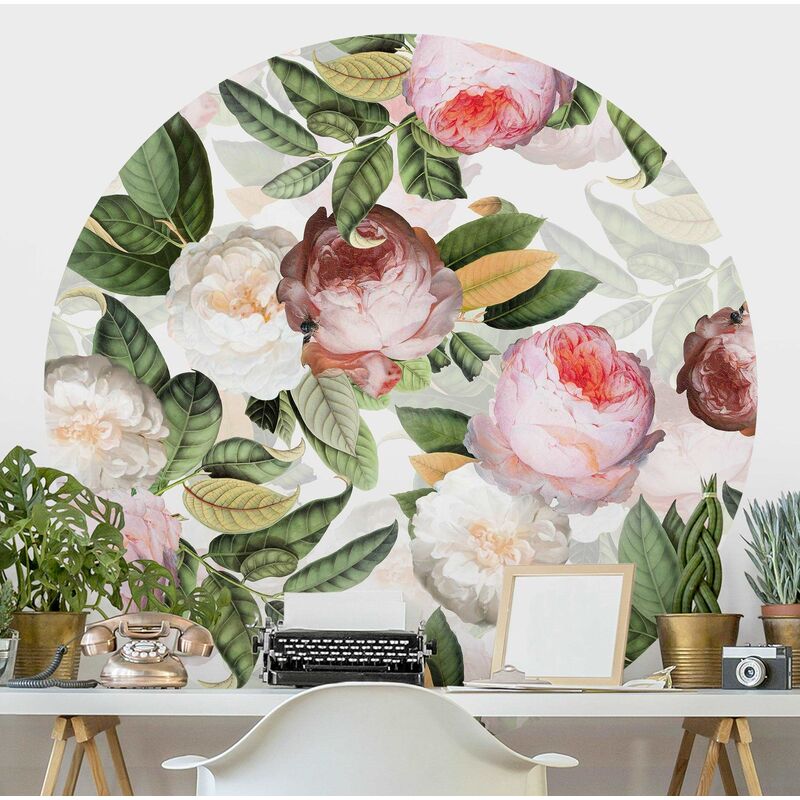Papel pintado redondo autoadhesivo - Peonies With Leaves Dimensión LxA: 122cm x 122cm
Papel pintado redondo autoadhesivo - Peonies With Leaves Dimensión LxA: 122cm x 122cm