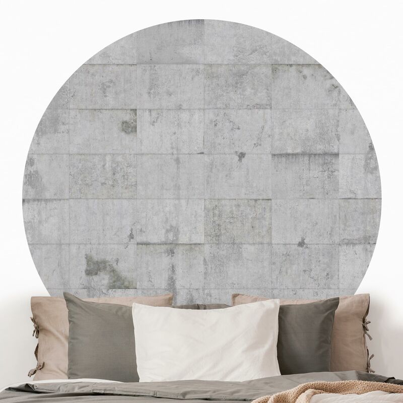 Papel pintado redondo autoadhesivo - Concrete Tile Wallpaper Dimensión LxA: 200cm x 200cm
Papel pintado redondo autoadhesivo - Concrete Tile Wallpaper Dimensión LxA: 200cm x 200cm